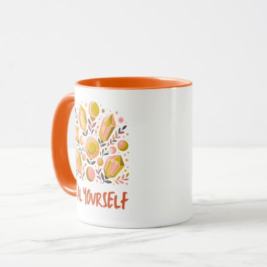 Heal Yourself Combo Mug - Celestial Crystal Set マグカップ (正面左)