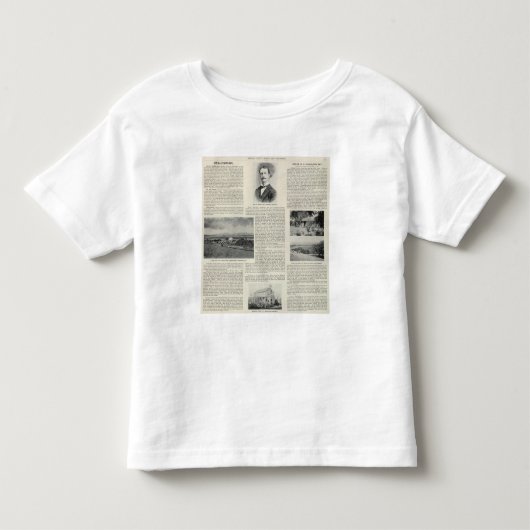 Healdsburg、カリフォルニア トドラーTシャツ (正面)