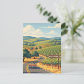 Healdsburg California Travel ポストカード (スタンド正面)