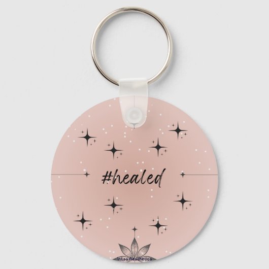 #healed キーホルダー (正面)