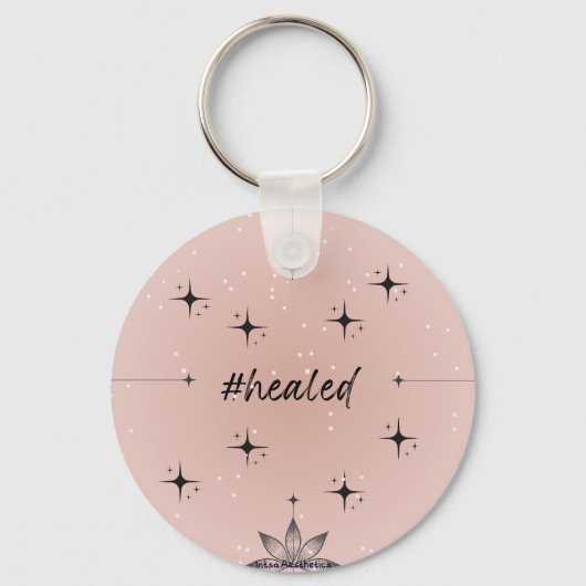 #healed キーホルダー (裏面)