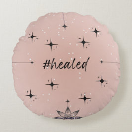 #healed ラウンドクッション