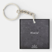 #healed Acrylic Square Keychain キーホルダー (正面)