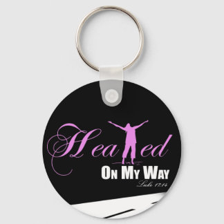 Healed on my Way (Pink &, Black )キーチェーン キーホルダー