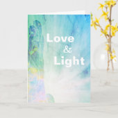 *～* Healer Love Rays Healing Hand Lightworker カード (黄色い花)