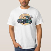 Healey type 3000 白 Tシャツ (正面)