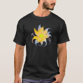Healing Bloom • Emotional Renewal Through Light  Tシャツ (正面)
