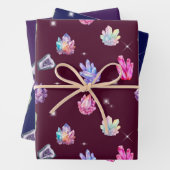 Healing Crystals Wrapping Paper Set ラッピングペーパーシート (インサイチュ)