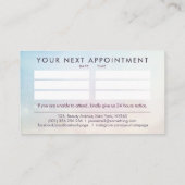 Healing Hands霊気シンボルinロータススケッチ 名刺 (裏面)