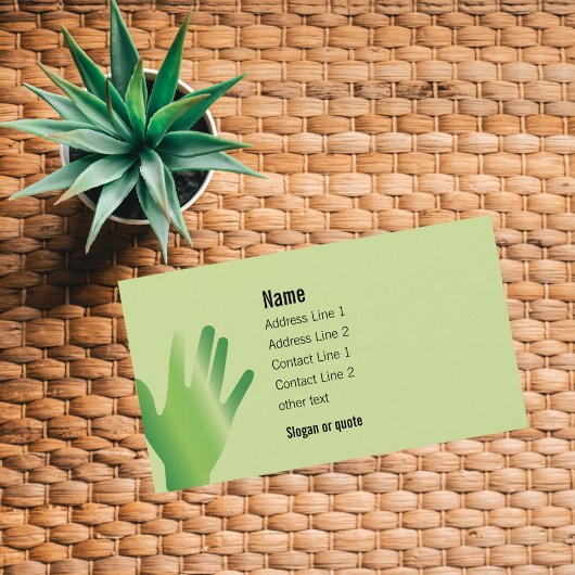 Healing Hands Business Card 名刺