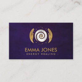 Healing Hands - Energy Healing Business Card 名刺