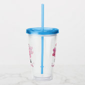 Healing Hearts Valentine Design アクリルタンブラー (右)