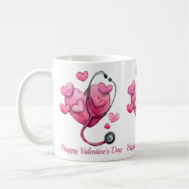 Healing Hearts Valentine Design コーヒーマグカップ