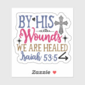 Healing & Hope Bible Verse Sticker シール (シート)