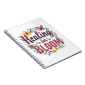 Healing in Bloom Doctor Floral Spring Medical ノートブック (右側)