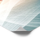 Healing in Progress Poster – Minimalist Inspiratio ポスター (角)