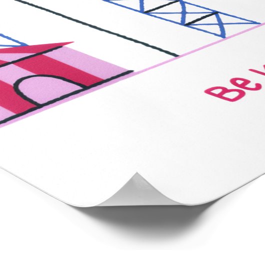 'Healing Isn't Linear' Health Awareness Poster  ポスター (角)