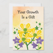 Healing Journey Card – Therapist Appreciation  サンキューカード (正面)