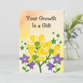 Healing Journey Card – Therapist Appreciation  サンキューカード (スタンド正面)