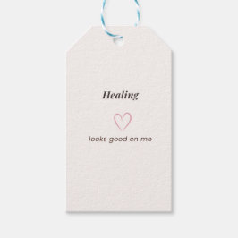 Healing Looks Good On Me Aesthetic Quote ギフトタグ