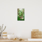 Healing Lotus -ハートチャクラアートポスター/プリント ポスター (キッチン)