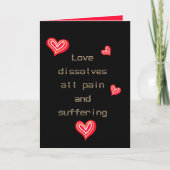 Healing Love Message Greeting Card シーズンカード (正面)