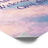 Healing Meditation Print ポスター (角)