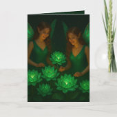 Healing Message Growth Renewal and Calm カード (正面)