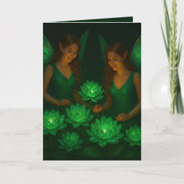 Healing Message Growth Renewal and Calm カード