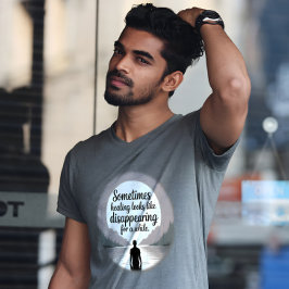 Healing Misty Art – Minimalist Self-Care Tシャツ