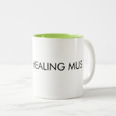 Healing Music QR Code Mug – Ala Classic Mug, 11 oz ツートーンマグカップ (正面右)