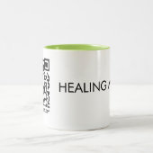 Healing Music QR Code Mug – Ala Classic Mug, 11 oz ツートーンマグカップ (中央)