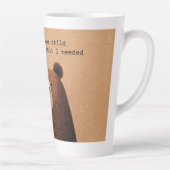 "Healing my inner child"  カフェラテマグ (右)