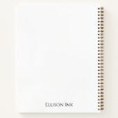 Healing My Outube Journal ノートブック (裏面)