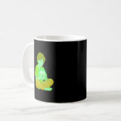 Healing Myself Slowly • Aesthetic Self-Soothe Art コーヒーマグカップ (正面左)