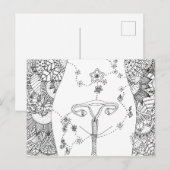 Healing of the uterus ポストカード (正面/裏面)