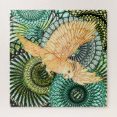 Healing Parakeet ジグソーパズル (横)