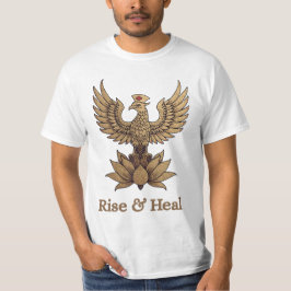 Healing Phoenix – “From Healing Flames, Care Bloss Tシャツ