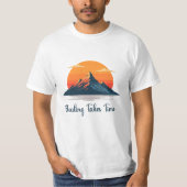 Healing Takes Time" Mountain Sunset T-Shirt |  Tシャツ (正面)