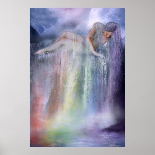 Healing Waters Fine Art Poster/Print ポスター (正面)