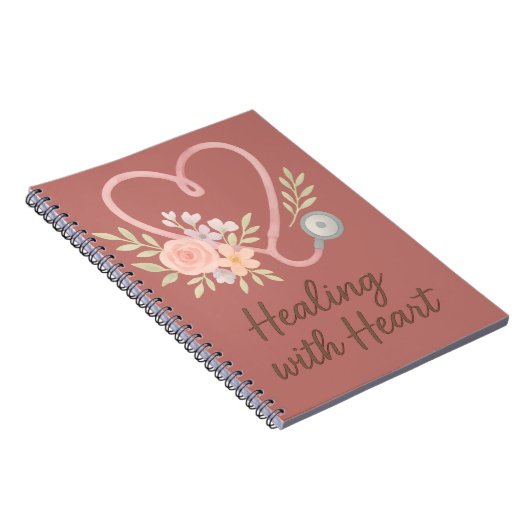 Healing with heart  ノートブック (右側)