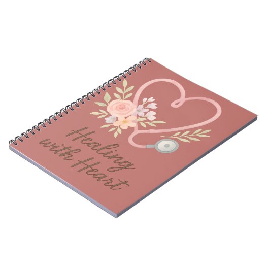 Healing with heart  ノートブック (左側)
