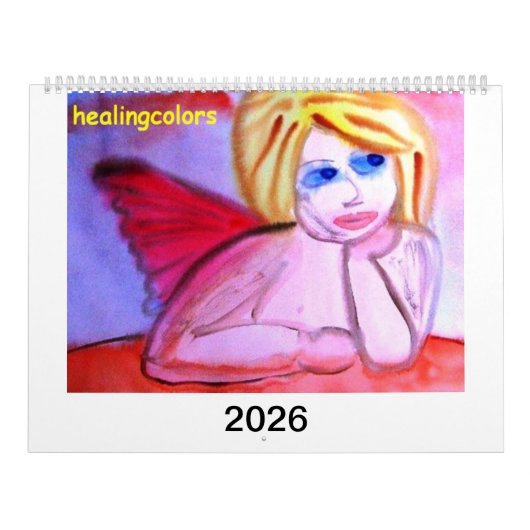healingcolors calendar 2026 カレンダー (カバー)