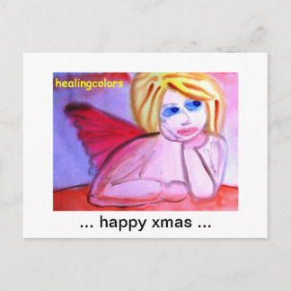 healingcolors holiday postcard シーズンポストカード