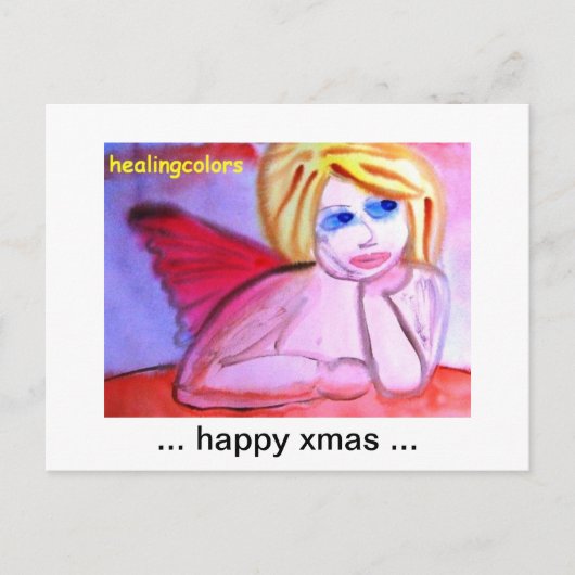 healingcolors holiday postcard シーズンポストカード (正面)
