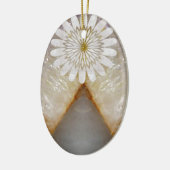 HealingSTONEの水晶大理石のヴィンテージの寺院の芸術 セラミックオーナメント (左)