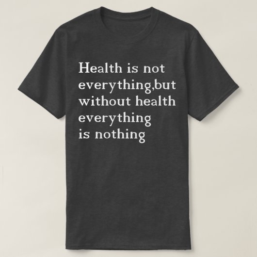 Health 2022 tシャツ (デザイン正面)