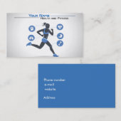 Health and fitness 名刺 (正面/裏面)