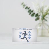 Health and fitness 名刺 (スタンド正面)