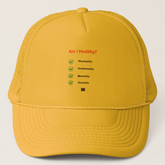 Health and Fitness lifestyle Trucker Hat キャップ